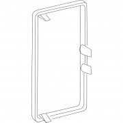 Заглушка для кабель-канала Schneider Electric Thorsman 52 мм белый 5591109