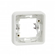Рамка 1-постовая Schneider Electric Mureva Styl с винтами IP55 белый MUR39108