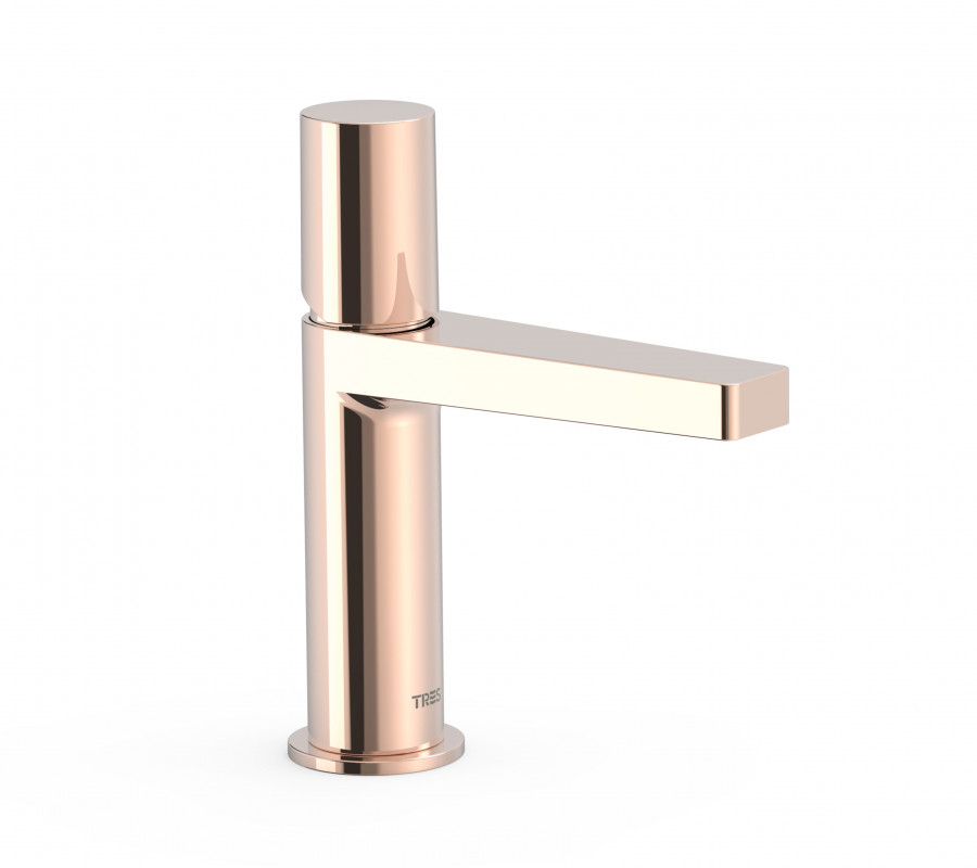 Смеситель для раковины Tres Project-Tres однорычажный розовое золото 21110302OP