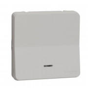 Механизм кнопочного выключателя Schneider Electric Mureva Styl с подсветкой IP55 белый MUR39127
