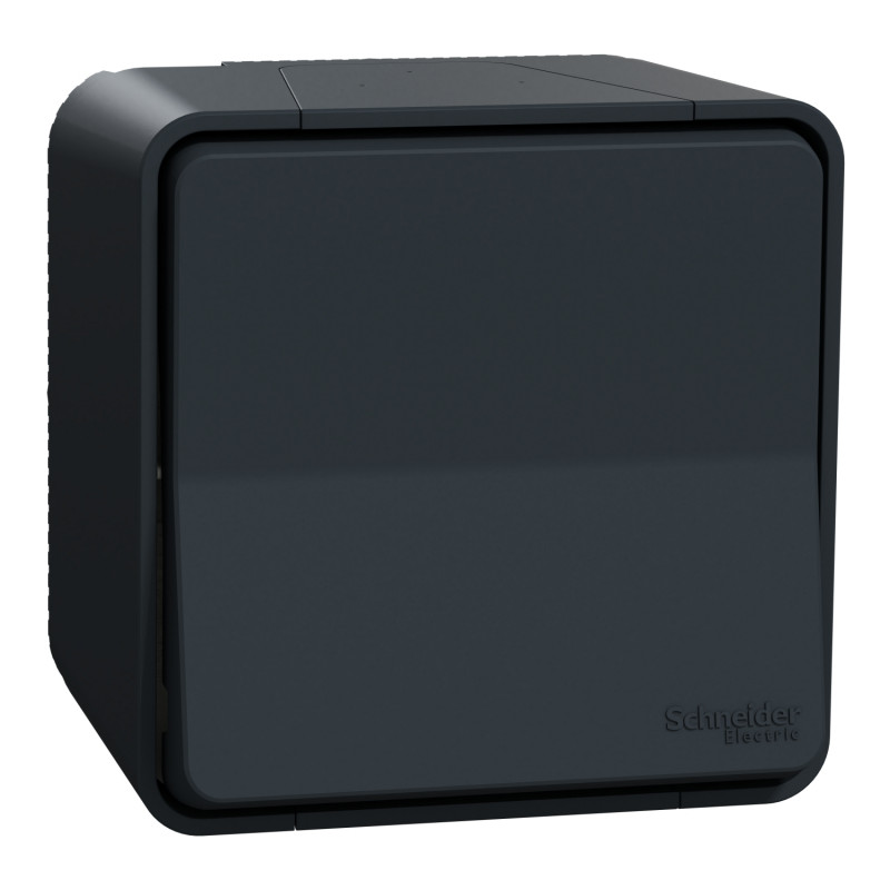 Выключатель проходной Schneider Electric Mureva Styl 1-клавишный схема 6 IP55 антрацит MUR35021