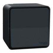 Выключатель проходной Schneider Electric Mureva Styl 1-клавишный схема 6 IP55 антрацит MUR35021