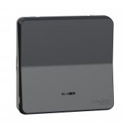 Механизм выключателя проходноого Schneider Electric Mureva Styl 1-клавишный с подсветкой IP55 антрацит MUR35025