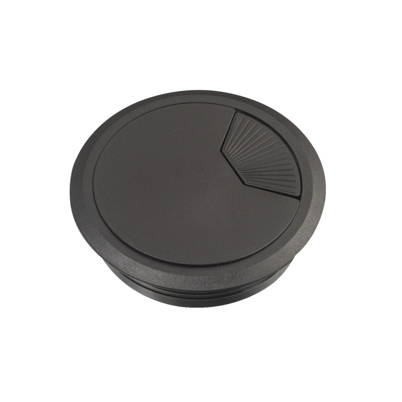 Кабельный громмет Schneider Electric Unica New d80 мм черный 2 шт INS61212