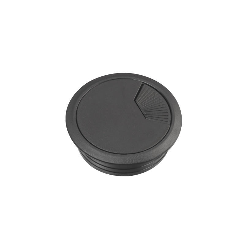 Кабельний громет Schneider Electric Unica New d60 мм чорний 2 шт INS61215