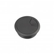 Кабельний громет Schneider Electric Unica New d60 мм чорний 2 шт INS61215