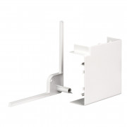 Угол плоский для кабель-канала Schneider Electric OptiLine 45 140х55 мм пластик белый ISM10303P