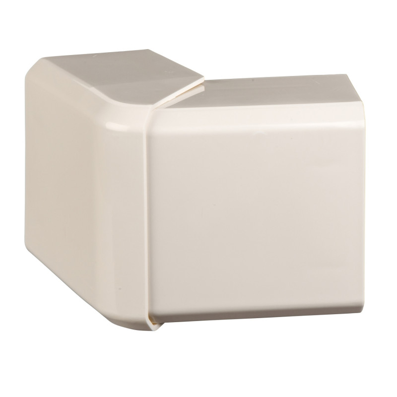 Кут зовнішній для кабель-каналу Schneider Electric Ultra 80х50 мм регульований пластик білий ETK80530