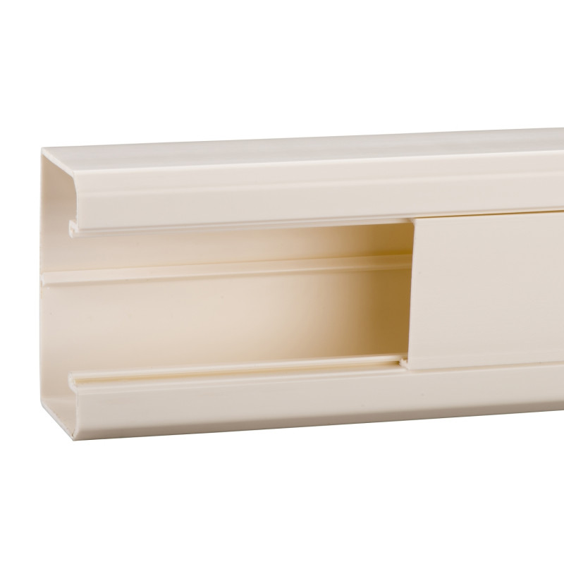 Кабель-канал Schneider Electric Ultra 1 відсік 80х50 мм ПВХ білий ETK80550