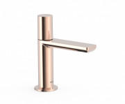 Кран для раковини Tres Project-Tres одновентильна холодна вода або попереднє змішування рожеве золото 21150301OP