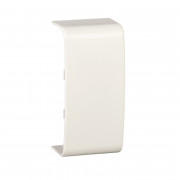 Накладка на стык для кабель-канала Schneider Electric OptiLine Mini 18х20 мм пластик серый ISM14355