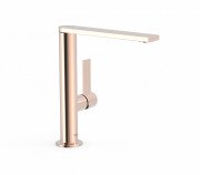 Смеситель для раковины Tres Project-Tres однорычажный розовое золото 21130501OP