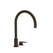 Змішувач для раковини Tres Project-Tres одноважільний бронзовий консольний чорний 21110501KMB