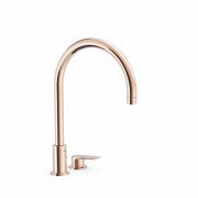 Змішувач для раковини Tres Project-Tres одноважільний консольний рожеве золото 21110501OP