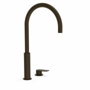 Змішувач для раковини Tres Project-Tres одноважільний бронзовий консольний чорний 21110502KMB