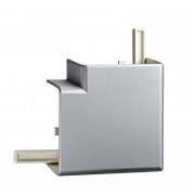 Кут плоский для кабелю-каналу Schneider Electric OptiLine 45 140х55 мм під алюміній ISM10353