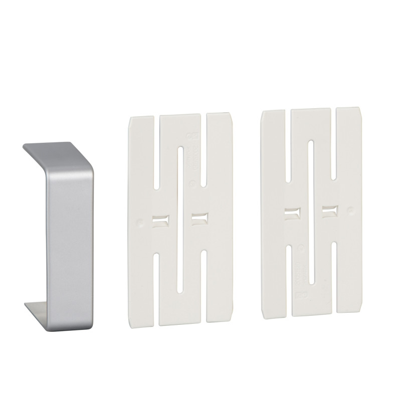 Накладка на стык для кабель-канала Schneider Electric OptiLine 45 140х55 мм под алюминий ISM10356