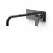 Змішувач для раковини Tres Project-Tres одноважільний металевий чорний 21130012KM