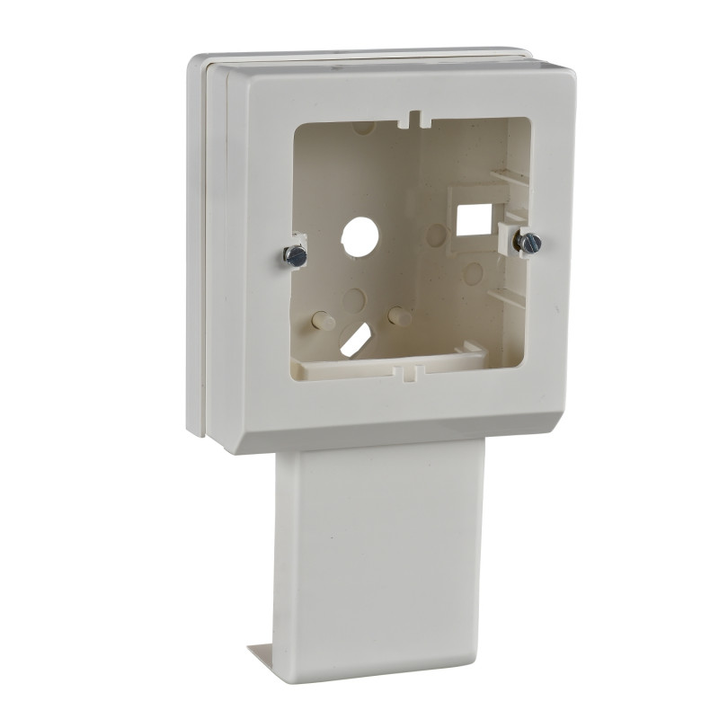 Универсальная коробка для монтажа Schneider Electric Ultra 1-модульная пластик белый ETK20580