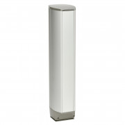Мини-колонна для розеток Schneider Electric OptiLine 45 2-сторонняя 43 см анодированный алюминий ISM20220