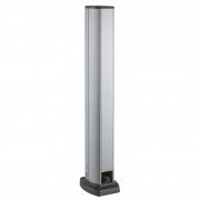 Мини-колонна для розеток Schneider Electric OptiLine 45 2-сторонняя 70 см с отверстием анодированный алюминий ISM20207