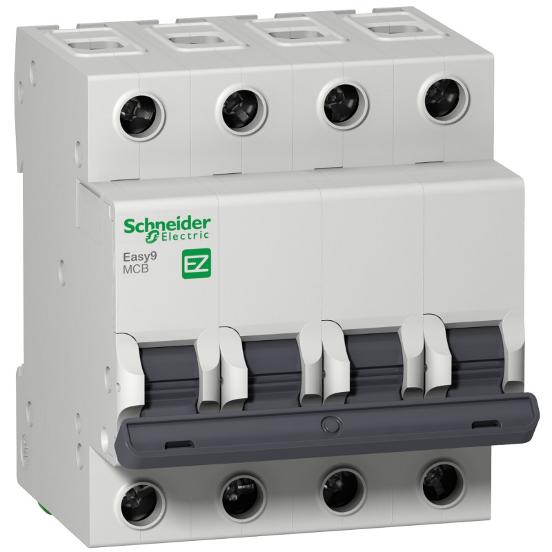 Автоматичний вимикач Schneider Electric Easy9 4P 16А 4,5кА EZ9F14416