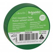 Изолента Schneider Electric Thorsman 19 мм 20 м зеленый 2420106