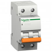 Автоматичний вимикач Schneider Electric Домовий ВА63 1П+Н 32A C 4,5 кА 11216