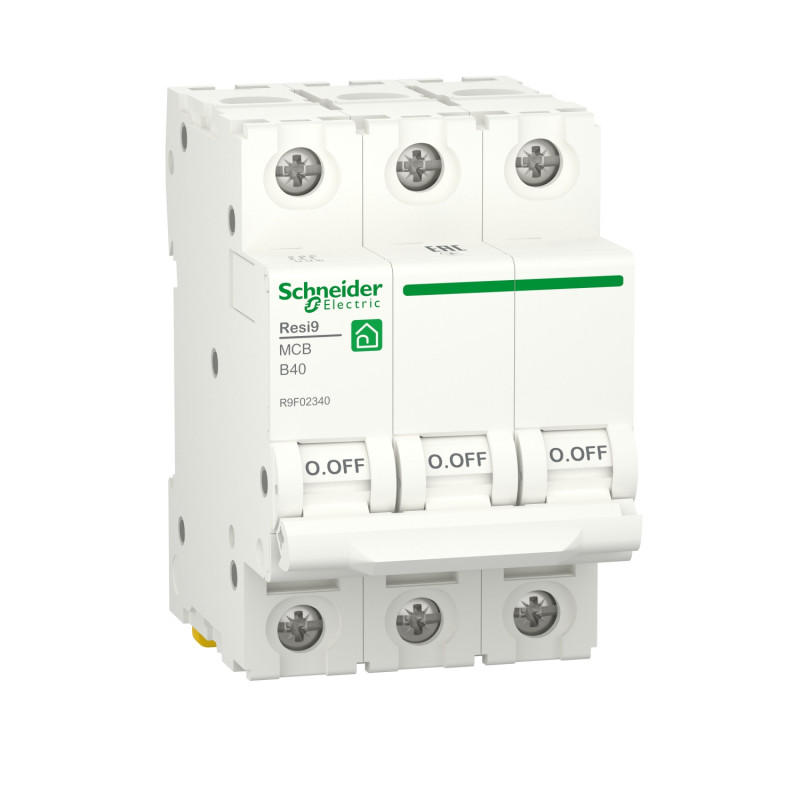 Автоматический выключатель Schneider Electric Resi9 3P 25А В 6кА R9F02325