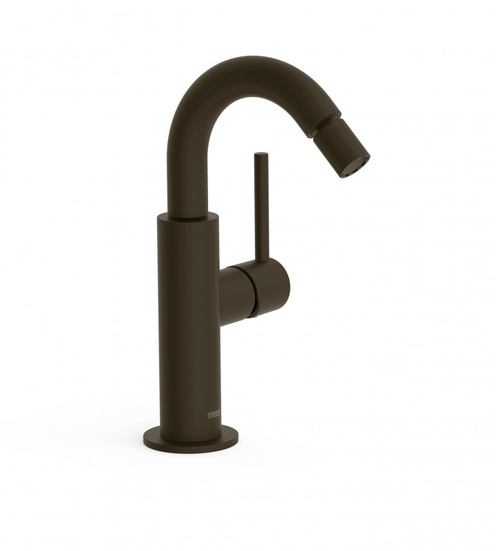 Змішувач для біде Tres Study Exclusive одноважільний бронзовий чорний 26222402KMB