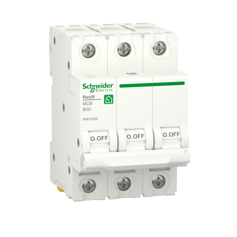 Автоматичний вимикач Schneider Electric Resi9 3P 50А 6кА R9F02350