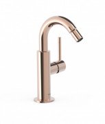 Смеситель для биде Tres Study Exclusive однорычажный розовое золото 26222402OP