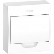 Щит Schneider Electric Easy9 навесной 1 ряд 8 модулей пластик белый EZ9E108P2S