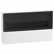 Щит Schneider Electric Resi9 MP навесной 1 ряд 18 модулей пластик прозрачная дверь MIP12118S