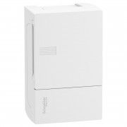Щит Schneider Electric Resi9 MP навесной 1 ряд 4 модуля пластик белый MIP12104