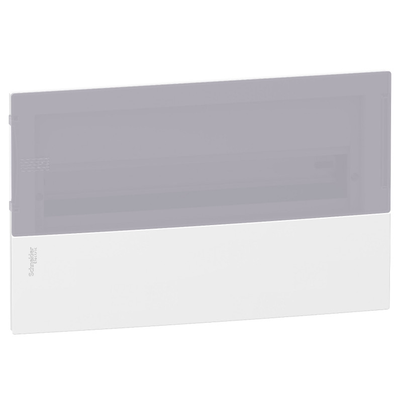 Щит Schneider Electric Resi9 MP встраиваемый 1 ряд 18 модулей пластик дымчатая дверь MIP22118T