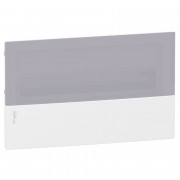 Щит Schneider Electric Resi9 MP встраиваемый 1 ряд 18 модулей пластик дымчатая дверь MIP22118T