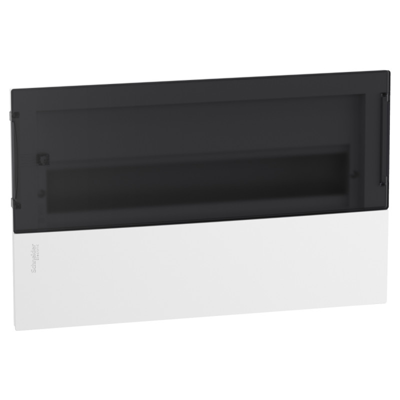 Щит Schneider Electric Resi9 MP вбудований 1 ряд 18 модулів прозорі двері MIP22118S