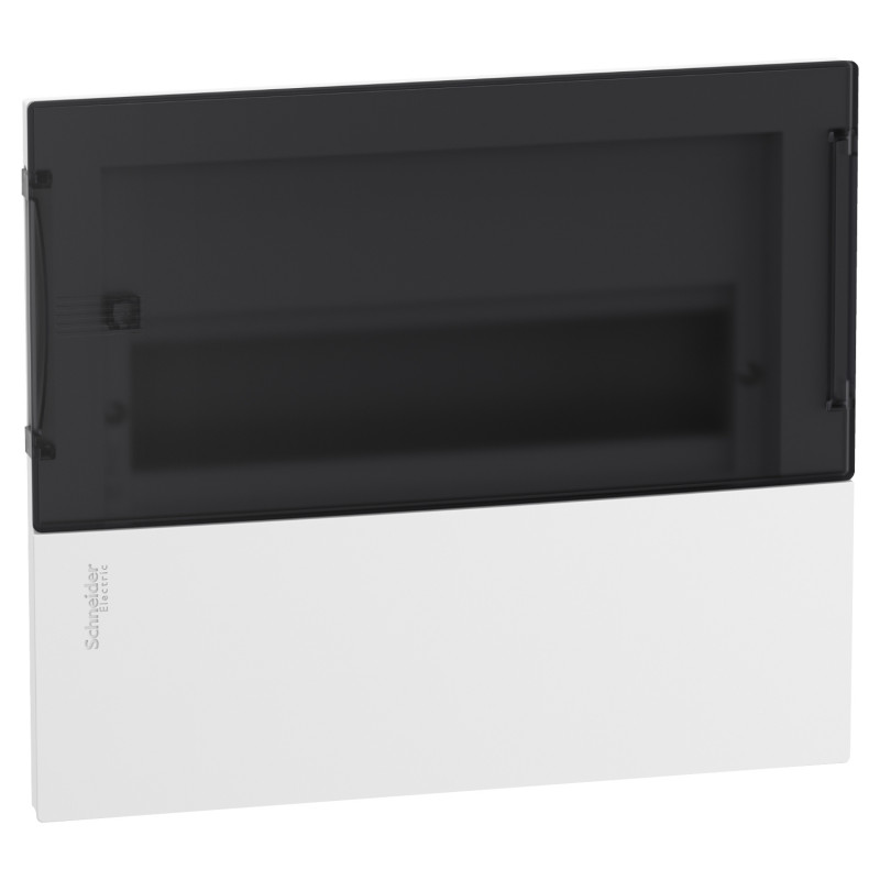 Щит Schneider Electric Resi9 MP встраиваемый 1 ряд 12 модулей пластик прозрачная дверь MIP22112S