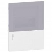 Щит Schneider Electric Resi9 MP встраиваемый 1 ряд 6 модулей пластик дымчатая дверь MIP22106T