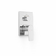 Змішувач для душу Tres Project-Tres (2 канали) вбудований одноважільний хром 21128001