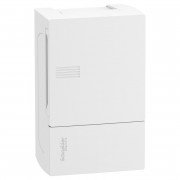 Щит Schneider Electric Resi9 MP навесной 1 ряд 4 модуля пластик белый MIP12104