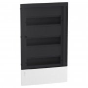 Щит Schneider Electric Resi9 MP встраиваемый 3 ряда 36 модулей пластик прозрачная дверь MIP22312S