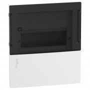 Щит Schneider Electric Resi9 MP встраиваемый 1 ряд 8 модулей пластик прозрачная дверь MIP22108S