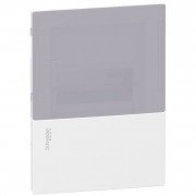 Щит Schneider Electric Resi9 MP встраиваемый 1 ряд 6 модулей пластик дымчатая дверь MIP22106T