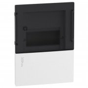 Щит Schneider Electric Resi9 MP встраиваемый 1 ряд 6 модулей пластик прозрачная дверь MIP22106S