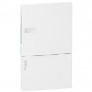 Щит Schneider Electric Resi9 MP встраиваемый 1 ряд 4 модуля пластик белый MIP22104