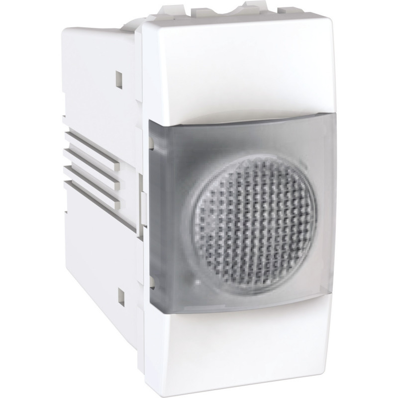 Индикатор бесцветный Schneider Electric Unica 1 модуль белый MGU3.775.18T