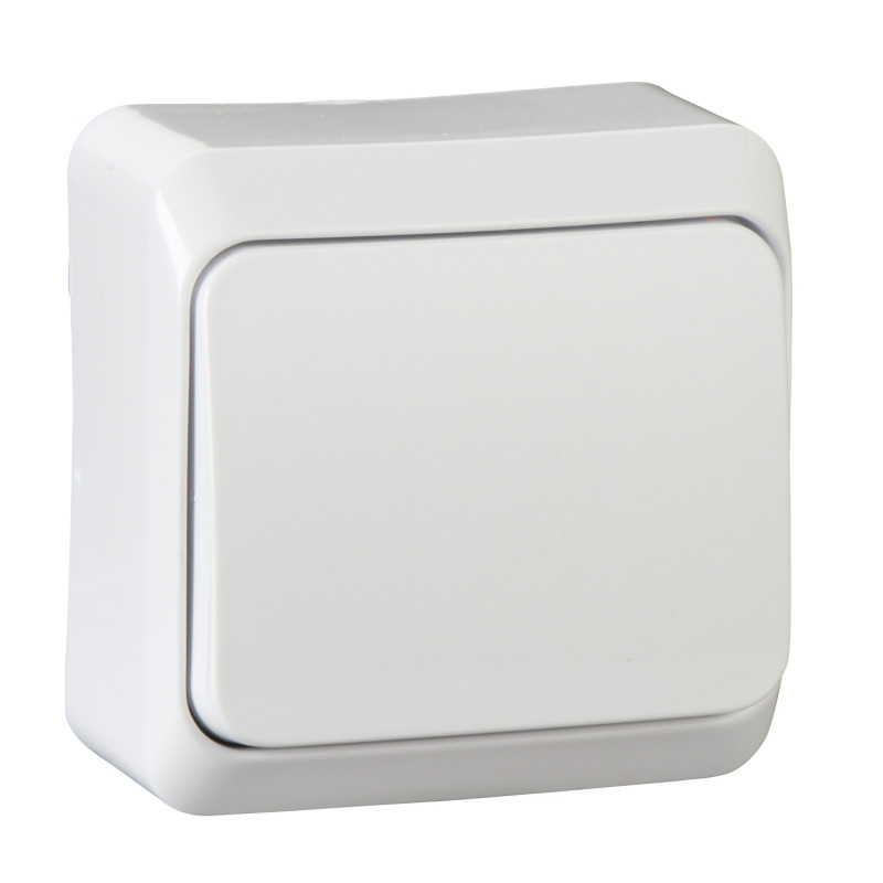 Выключатель Schneider Electric Prima 1-клавишный белый WDE001010