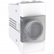 Индикатор бесцветный Schneider Electric Unica 1 модуль белый MGU3.775.18T